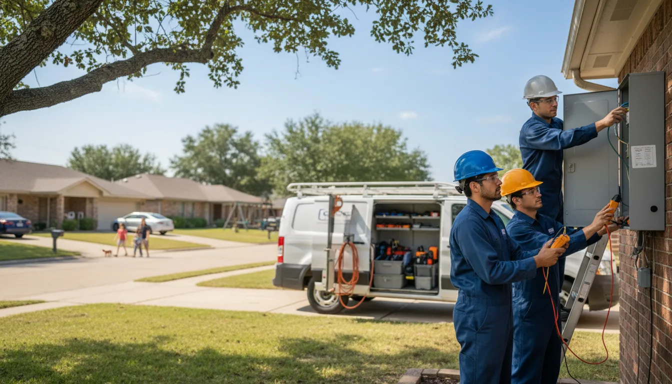 Certified electrician providing emergency electrical services in Prospect, TN